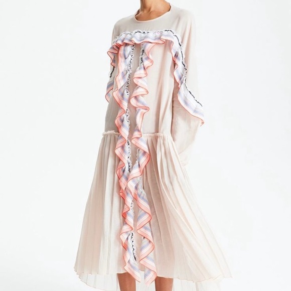 Lemons Zola Pleated Ruffle Dress - Picture 3 of 6